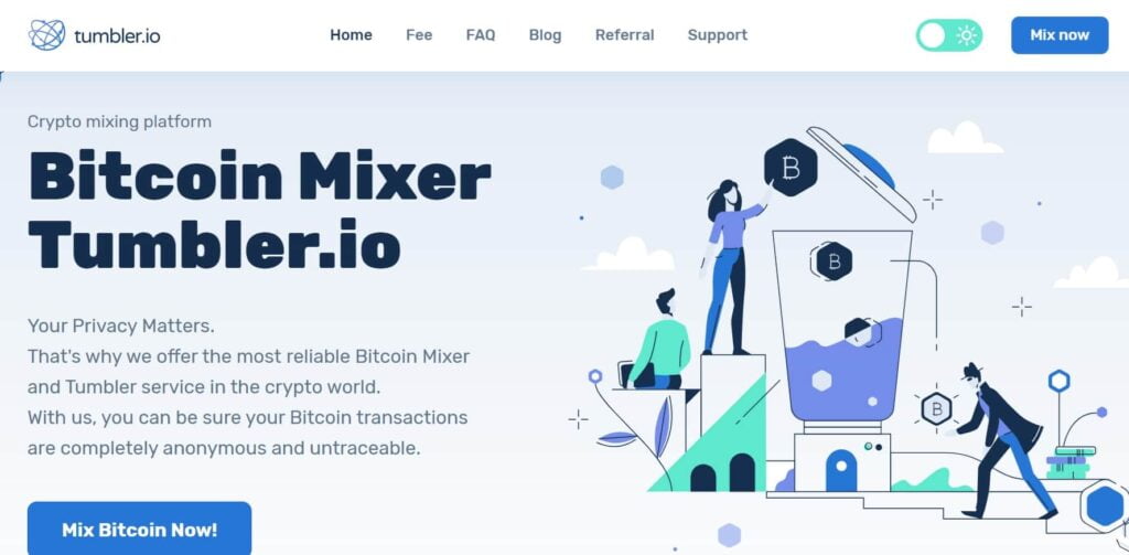 Bitcoin Mixers and Tumblers