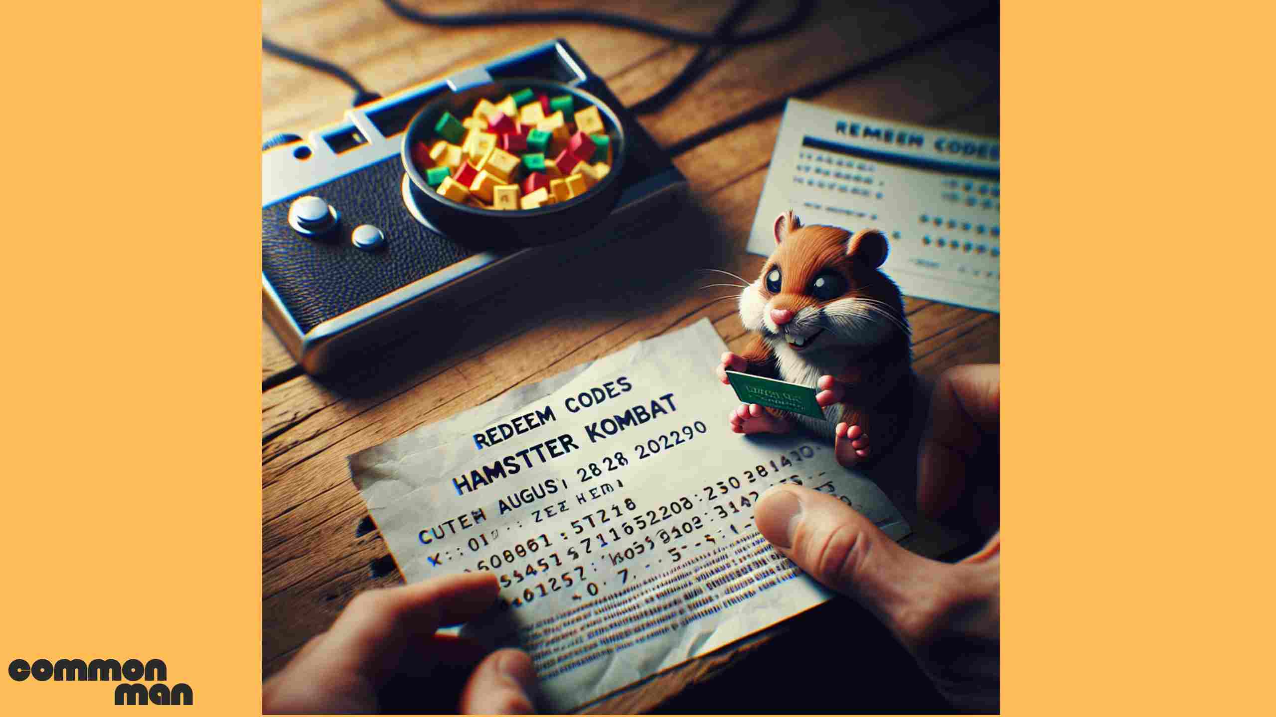 Hamster Kombat Active Redeem Codes for August 8, 2024